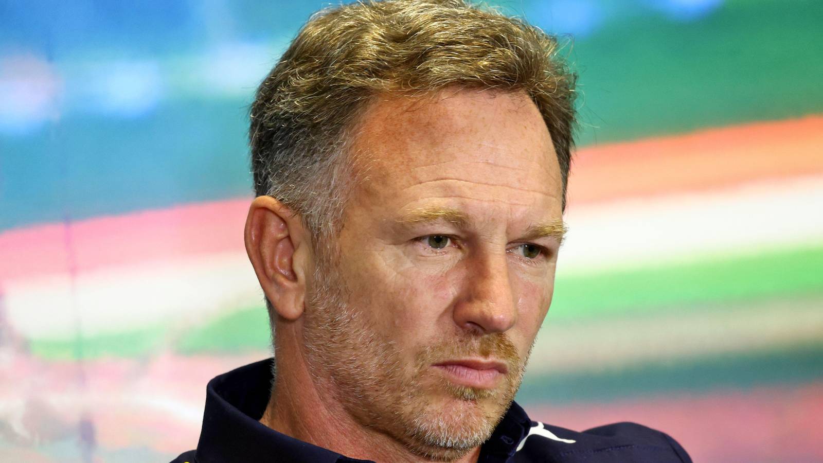 christian horner red bull looking sad hungary 2022 planetf1