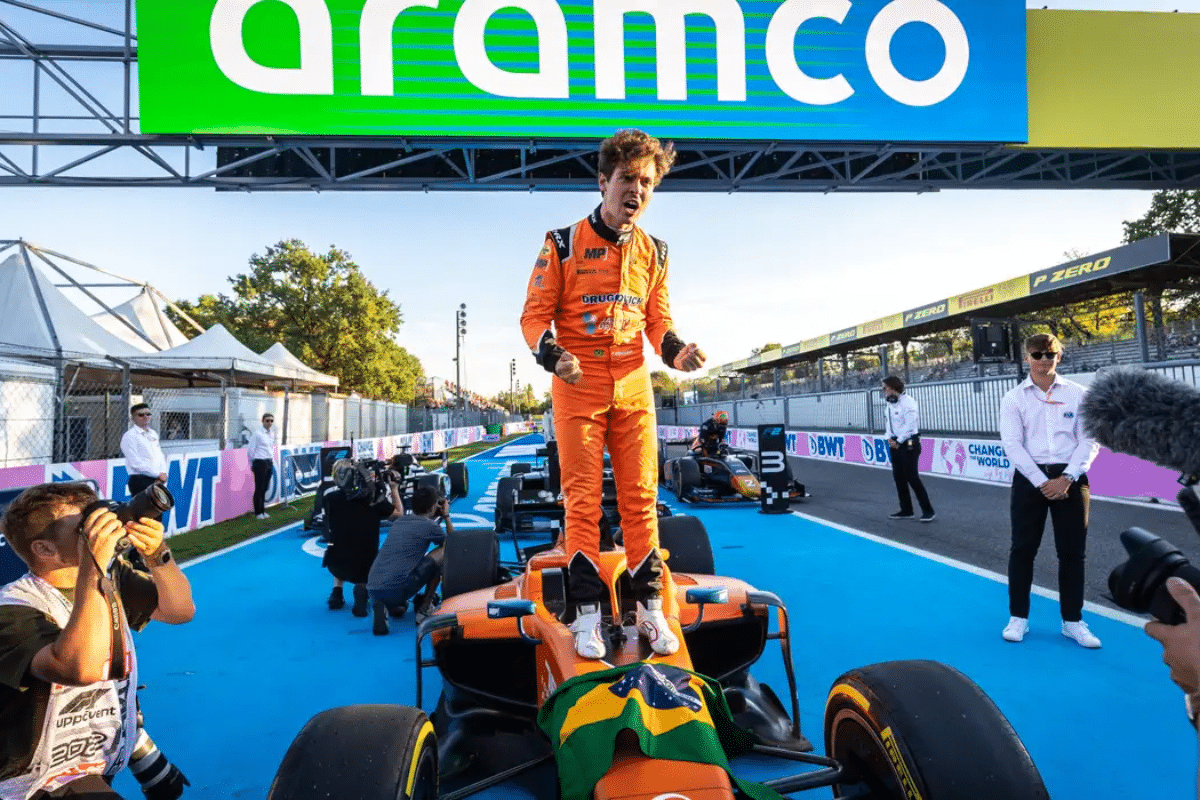 Agora vai Alem da Williams outra equipe estaria de olho em Felipe Drugovich