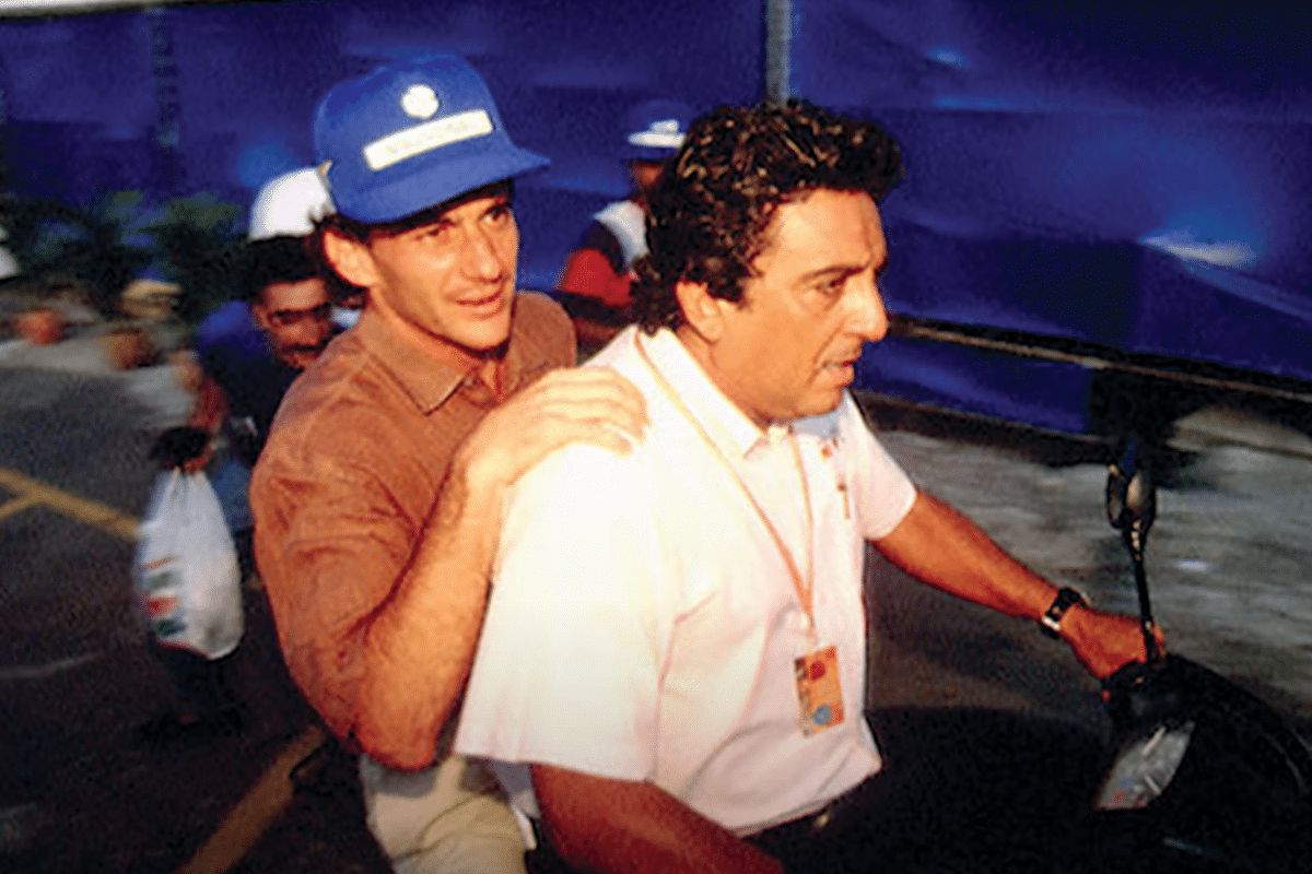 Galvao Bueno confessa erro na ultima corrida de Ayrton Senna