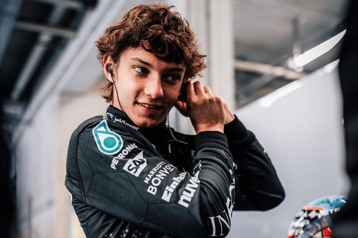 Andrea Kimi Antonelli se manifesta apos ser confirmado na Mercedes