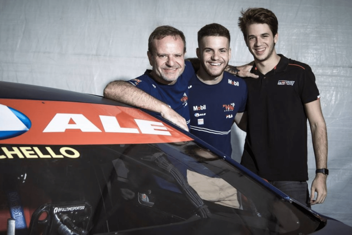 Filho de Rubens Barrichello foi flagrado sem habilitacao em acidente com motociclista
